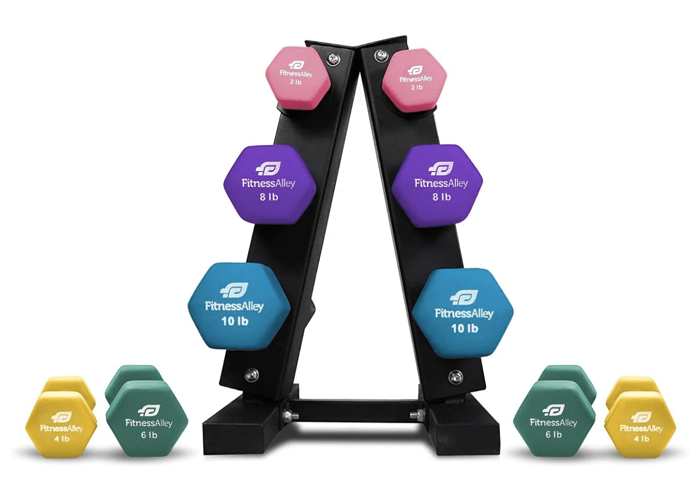 Fitness Alley Neoprene Dumbbells