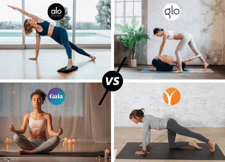 Alo Moves Vs Glo Vs Yoga International Vs Gaia 2022 Online Yoga