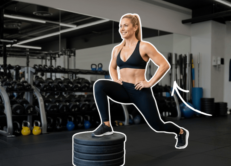 Deficit Reverse Lunge